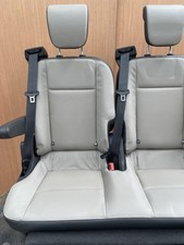FORD TRANSIT TOURNEO CUSTOM 13-18 REAR LEATHER  SEATS / BENCH SEAT & BELTS