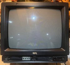 vintage bpl portable crt tv used but working