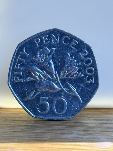 50p coin fifty pence isle - pence, of