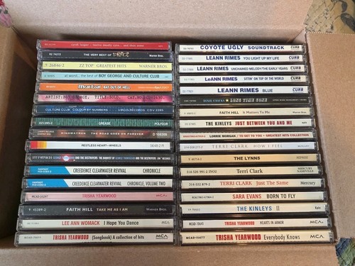 Lot cds in - of, original
