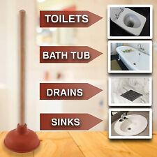 NEW LARGE SINK PLUNGER DRAIN