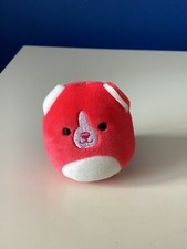 Squishville Squishmallows Mini figure 2” RARE Fitz the red corgi dog puppy cute