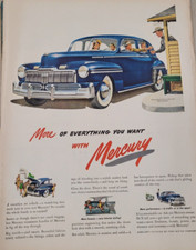 1947  Original Magazine Ad