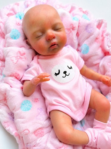 Reborn baby doll micro - doll, 12"