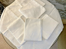 SIX  ANTIQUE /VINTAGE WHITE