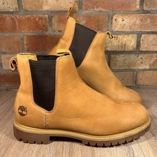 Timberland Premium 6-Inch Chelsea Boots Wheat Nubuck Uk 12.5 Us 13W Eu 47.5