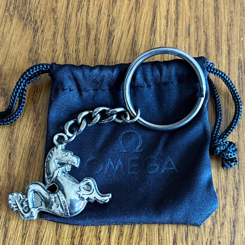 Omega silver metal seahorse - omega,