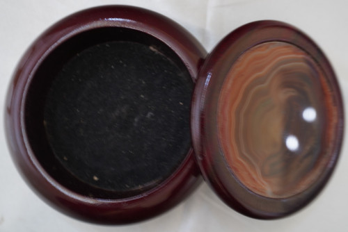 Beautiful brazilian agate lid - brazilian,