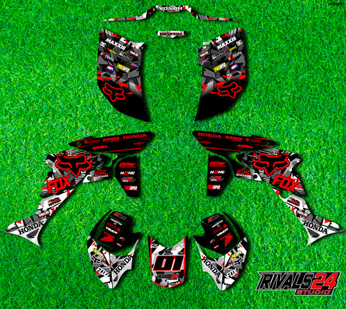 Honda trx 450r 450er - trx, graphics