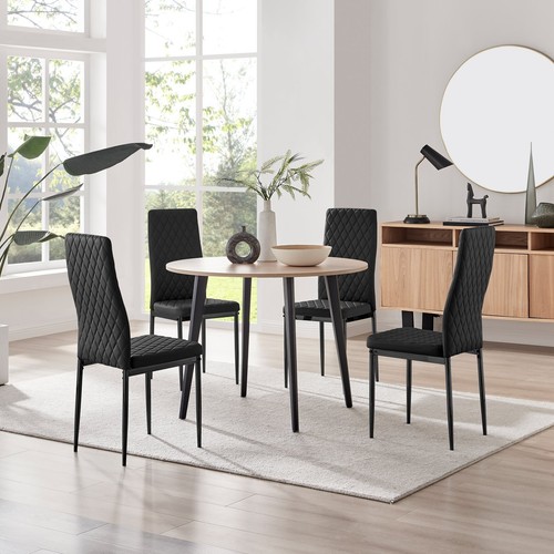 Koko 100cm round dining - dining, table