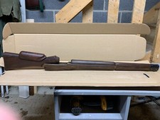 LEE ENFIELD NO4T SNIPER WOOD SET. FOREND/CHEEK REST REPRO. OTHER PARTS ORIGINAL.