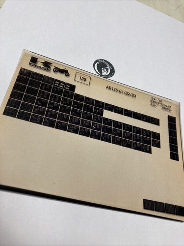 Kawasaki ar125 b3 - kawasaki, 1984