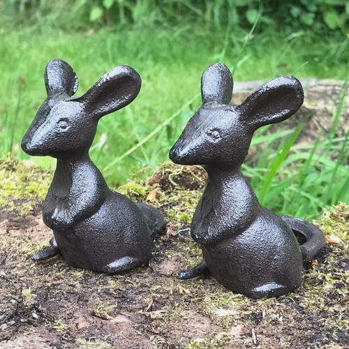 Mice cast iron - cast, ornaments