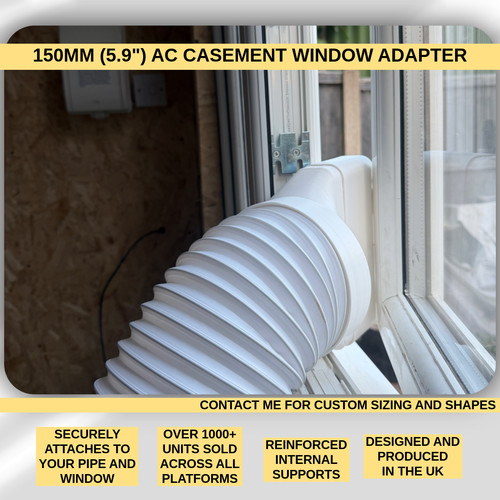 High flow air - con, casement
