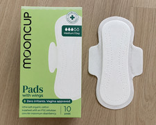 Mooncup pads with - pads,