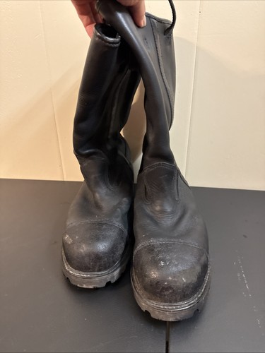 Vibram fireman boots black - fireman,