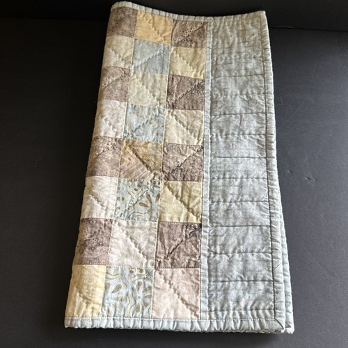 Hand quilted table runner