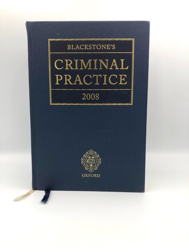 Blackstone criminal practice - blackstone's,