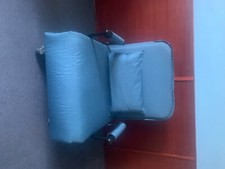 Foldable single bed/Foldable lounge seat with adjustable back rest.