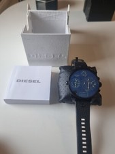 diesel mrdaddy super bad a$$ sba watch in blue crystal