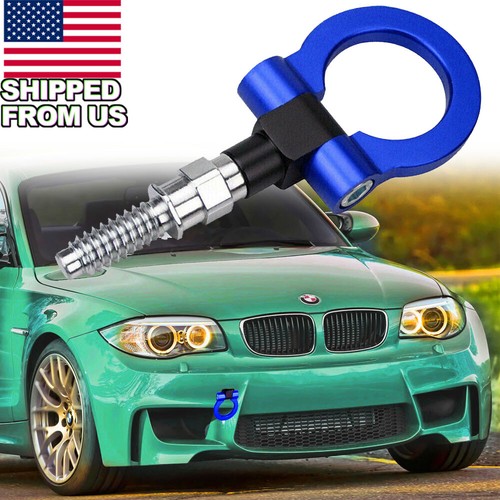 Racing tow trailer hooks blue - trailer,