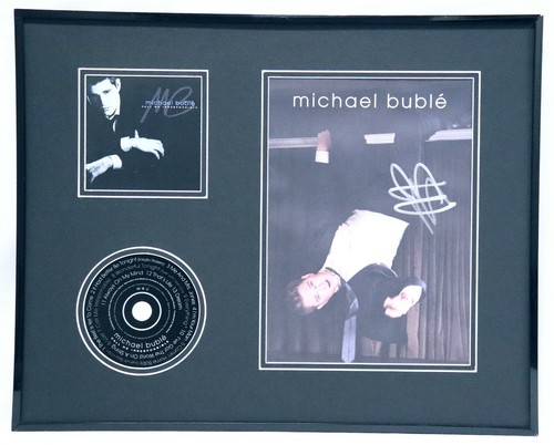 Michael buble signed framed - buble,