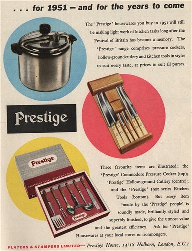 Housewares advert prestige - advert.,