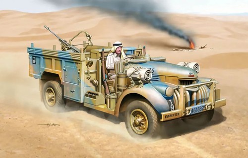 Ww2 british sas lrdg - 1/72,