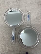 Hand held mirrors X2 salon use with magnification FAST FREE DELIVERY