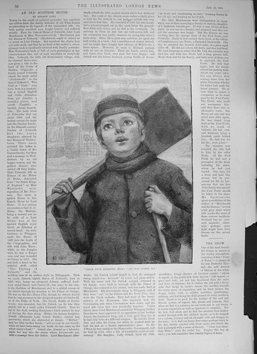 Original old antique - old, print