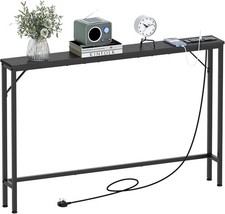 5.9" Skinny Console Table with