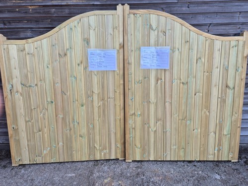Arched top wooden timber - top,