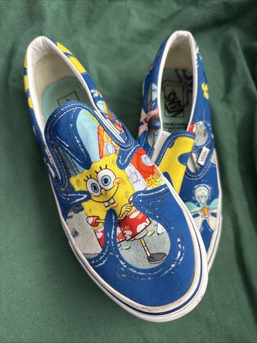 Vans spongebob men slip on - men's, slip-on