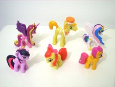 Bundle of 6 My Little Pony Blind Bag Mini Figures Toys Cake Toppers