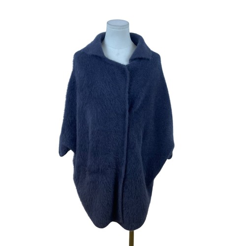 Womens navy blue grey wrap - blue/,