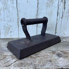 Antique Cast Iron Snooker Billiard Table Flat Iron Or Door Stop