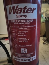 9L Fire Extinguisher Expired