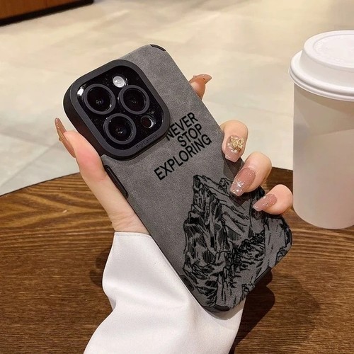 Never stop exploring - stop, phone