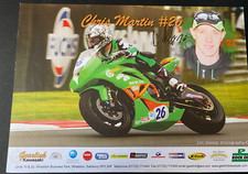 CHRIS MARTIN  26 - MOTO GP RIDER - SIGNED COLOUR PROMO PPHOTO