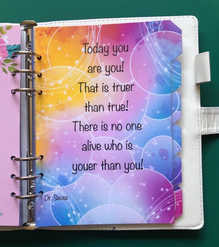 Filofax organiser dividers - filofax,
