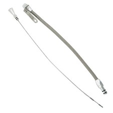 Billet Aluminum JZ Engine Steel Braided Oil Dipstick 1JZ 2JZ Lexus GS SC 300 US