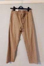 Zara Beige Brown Smart Joggers