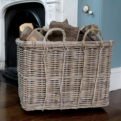 Fireside rectangular large - large, log