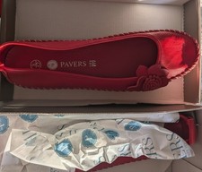 Red Pavers Women Shoes  Size 9