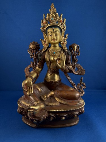 Green tara buddha - green, goddess