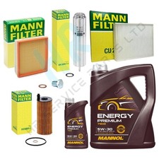 6L 5W30 & ALL MANN FILTERS