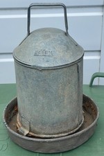 VINTAGE ELTEX POULTRY FEEDER GALVANISED 