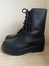 Minerva Swiss Army Boots Black