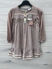 Next girls age 4-5 taupe brown
