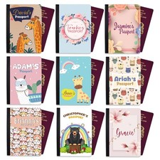 Personalised passport cover - personalised,